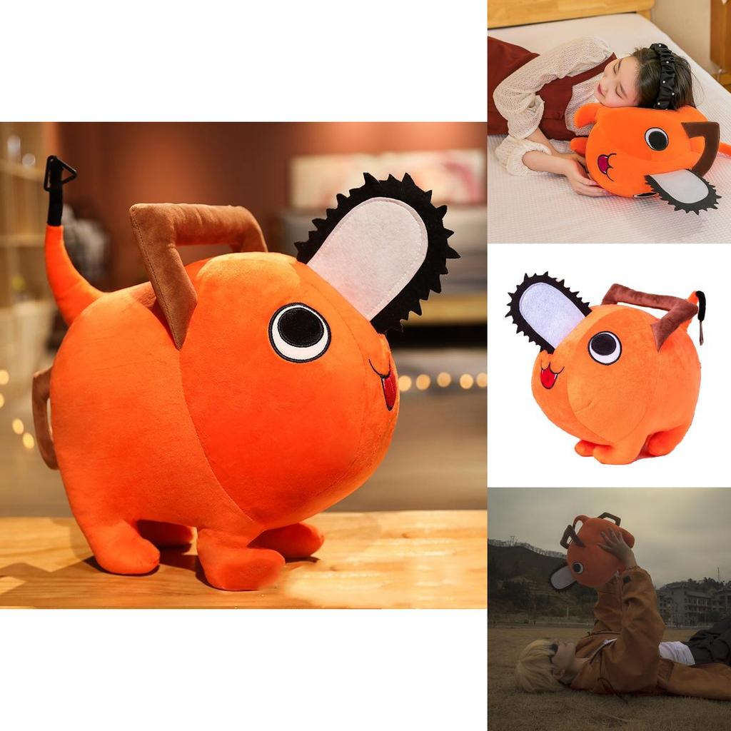 Chainsaw Man Pochita Plush Toy Stuffed Doll For All Ages Soft Squishy Non-toxic Materials Birthday Xmas Gift
