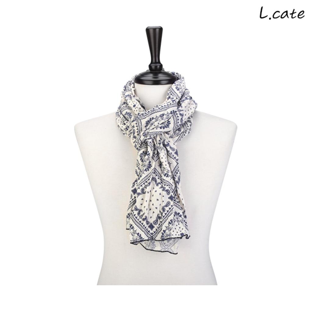 Elkate Women s Muffler LNM126 Women s Pattern Daily Scarf