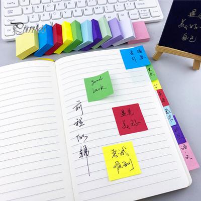 11 Book Total 1100 Pages Sticker Labels Waterproof Durable Smooth Writing Strong Adhesive Back Versatile Adhesive Tags