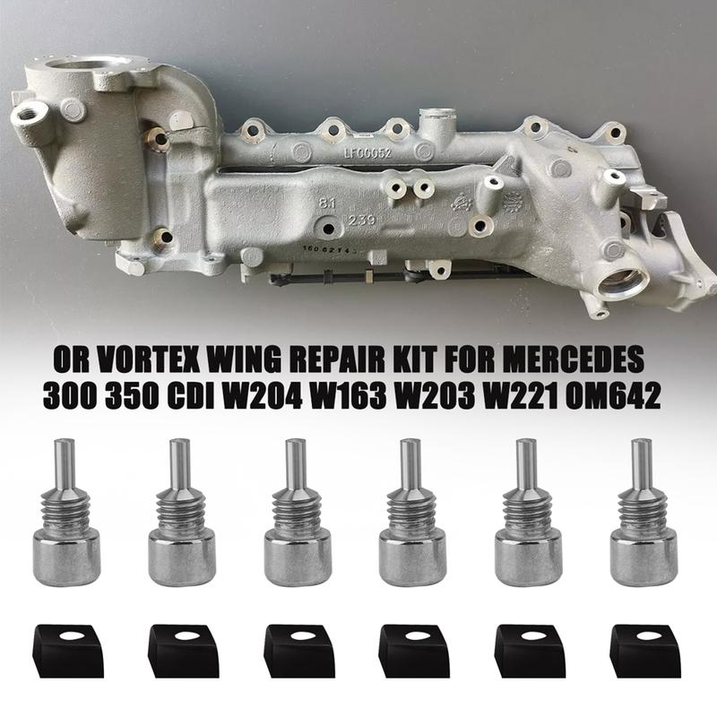 6PCS Vortex Wing Swirl Flap Repair