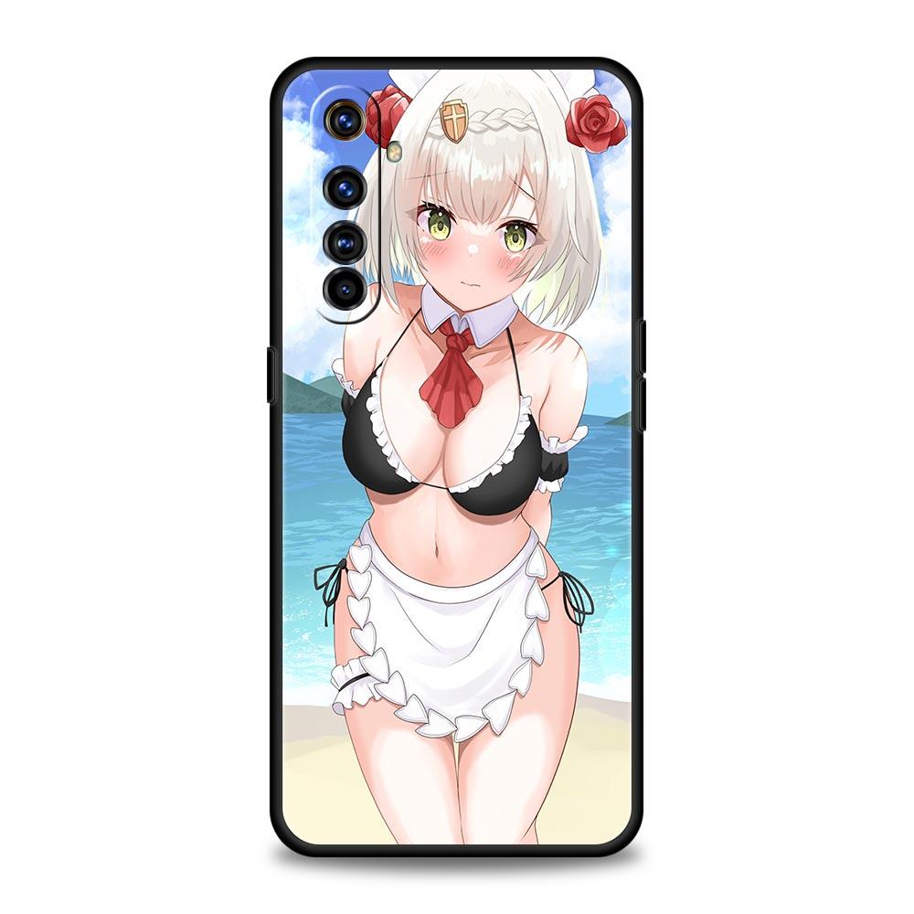 For Realme 10 9 8 5G 7 6 GT2 Pro Plus 9i 8i C21 C11 C25 C35 Genshin Impact Sexy Girl Phone Case For Realme GT Neo 2 3 3T Cover