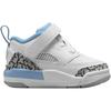 Air Jordan Spizike Low TD UNC Baby Sneakers White University-Blue Wolf-Grey FQ3952-141