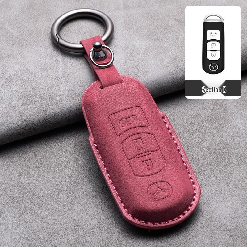 Mazda Axela Retro Key Cover for CX4, Atenza, CX5, and Mazda3