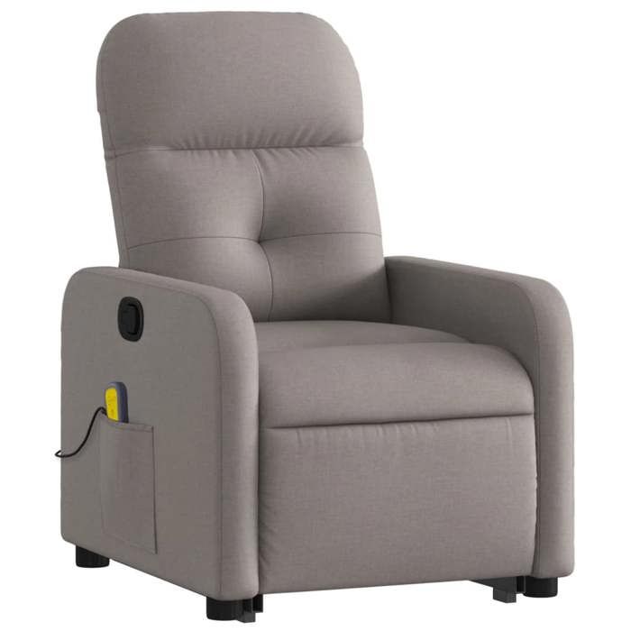 VidaXL Reclining Massage Armchair, Relaxation Chair with Adjustable Backrest and Footrest, Living Room Seat 3206811