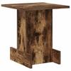 Side Table Smoked Oak 35.5 X 35 X 40 Cm Engineered Wood