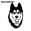 BLKUOPAR Husky Dog Head Car Stickers Personality Decal Sunscreen Die Cut Refrigerator Motorcycle Car Accessories