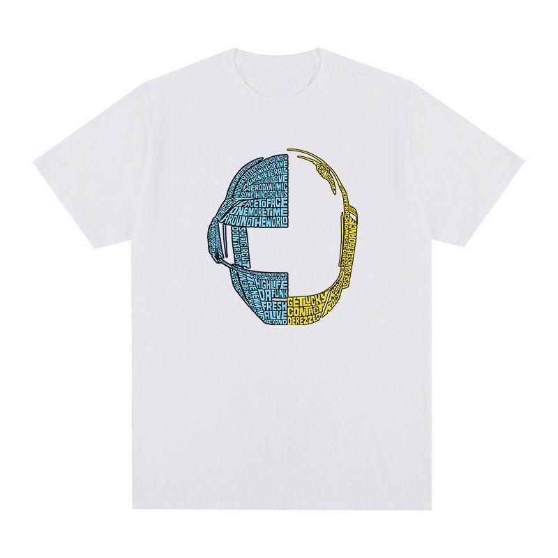 

Electronic Punk Band Rock American Retro Street Letter ShortSleeved TShirt for Unisex and Women S