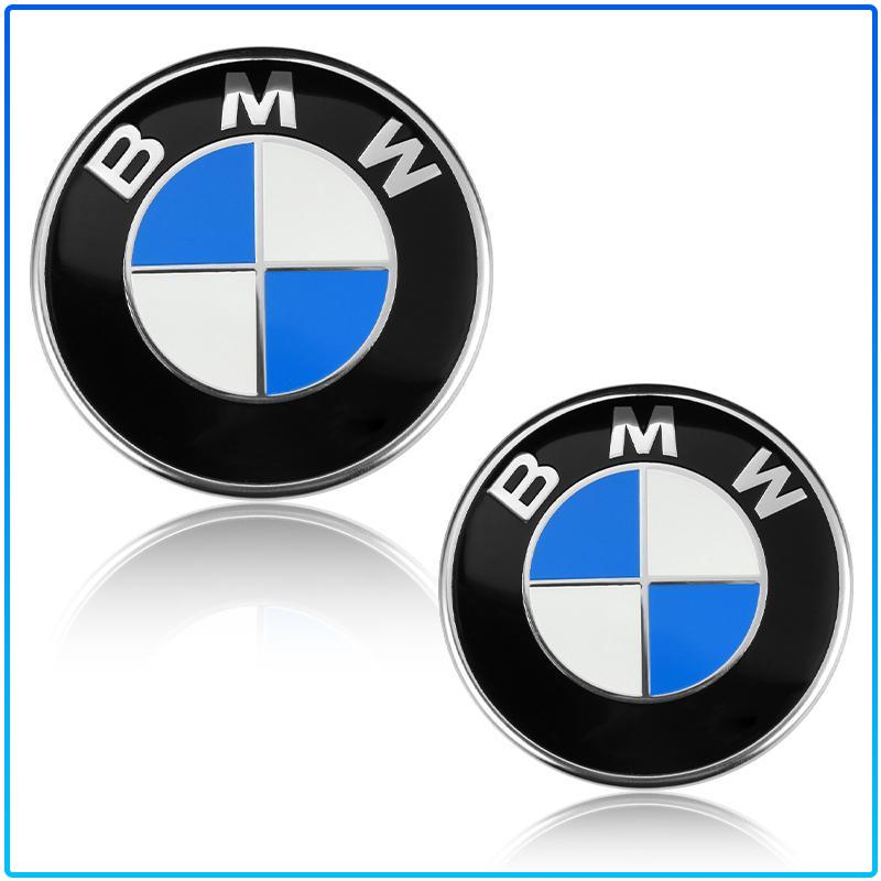 1x Car Emblem Badge Front Rear Trunk Logo Steering Wheel Wheel Hub Cap Sticker For BMW M Performance 1 3 5 7 Series M3 M4 M5 M6 X1 X3 X5 X6 X7 E30 E34