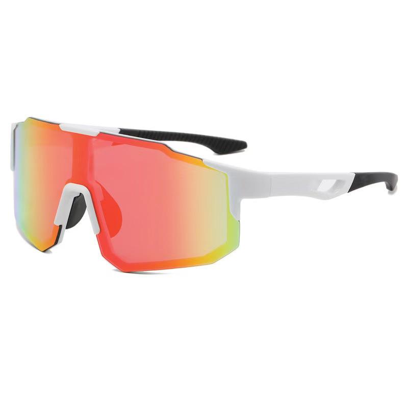 Unisex schillernde Radsport-Sonnenbrille - Stilvolle Outdoor-Sportbrille