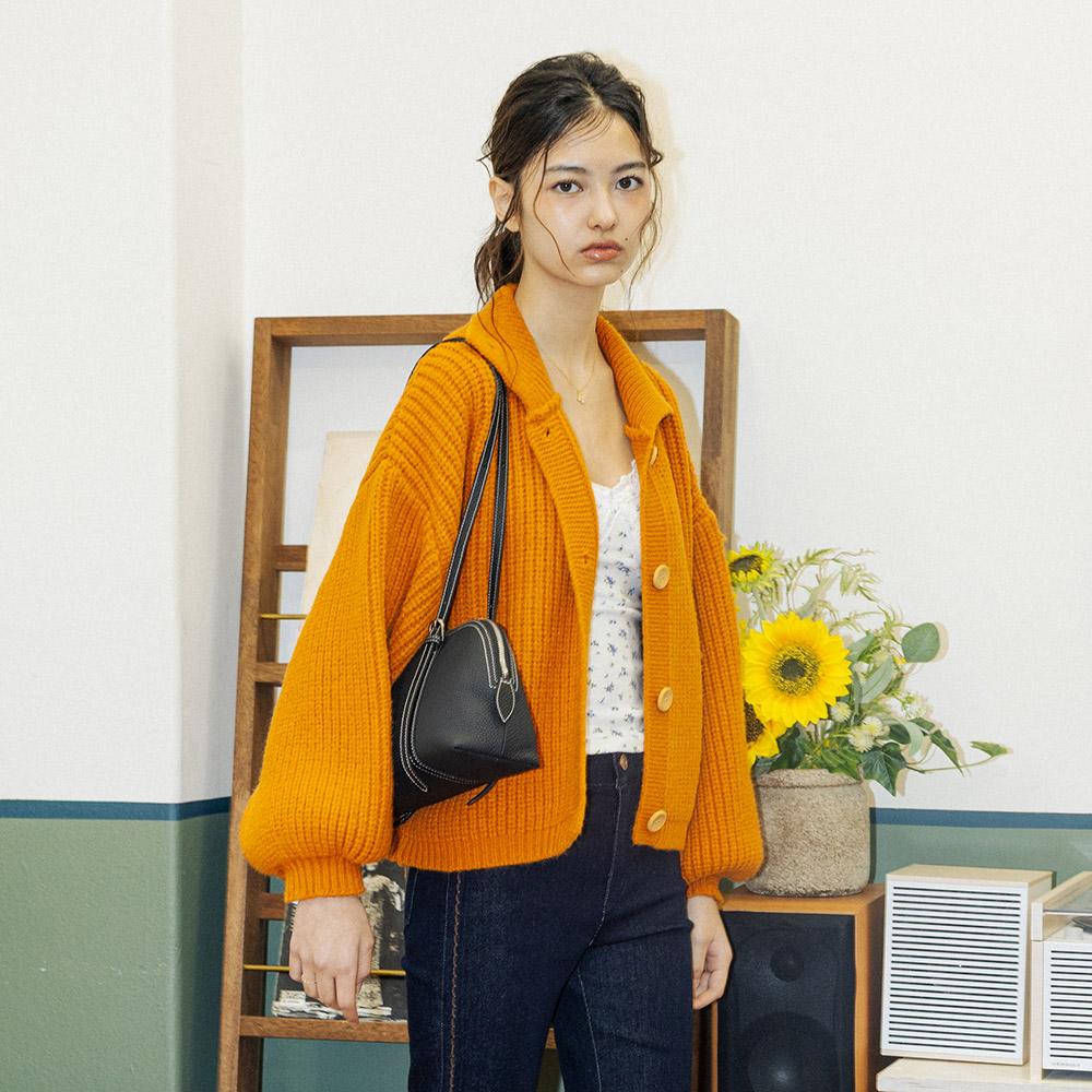 Dundrop Dd_Stitch Round Bag_Black
