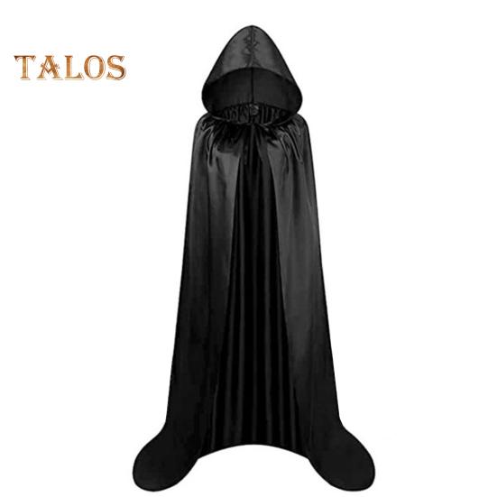 

Хэллоуин Дети Косплей Плащ Завязка Темный Стиль Атласный С Капюшоном Свободная Длина Пола Чистый Цвет Унисекс Сценическое Шоу Накидка Ведьмы 80 cm