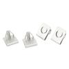 Oil Filter Access Panel Clips, 4PCS Aluminum Alloy High Strength Replacement W715288S439 Easy Car Maintenance Durable Universal Fit