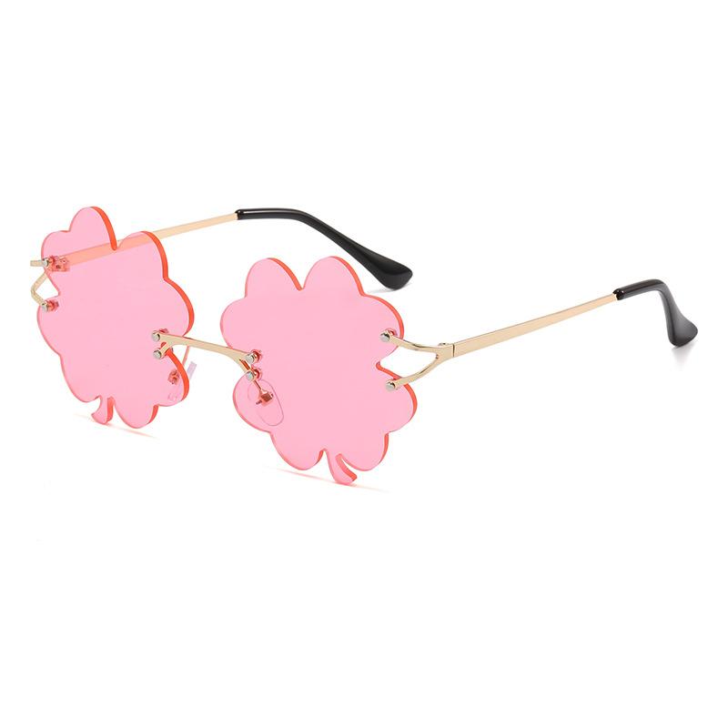 Party Club Stylish Rimless Sunglasses for Women Men European American Designer Unisex Fashion Sun Glasses