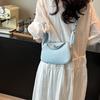 High-end Lychee Pattern Fashion Hand Bag Women's New Versatile Large-capacity Trendy Shoulder Messenger Bag
