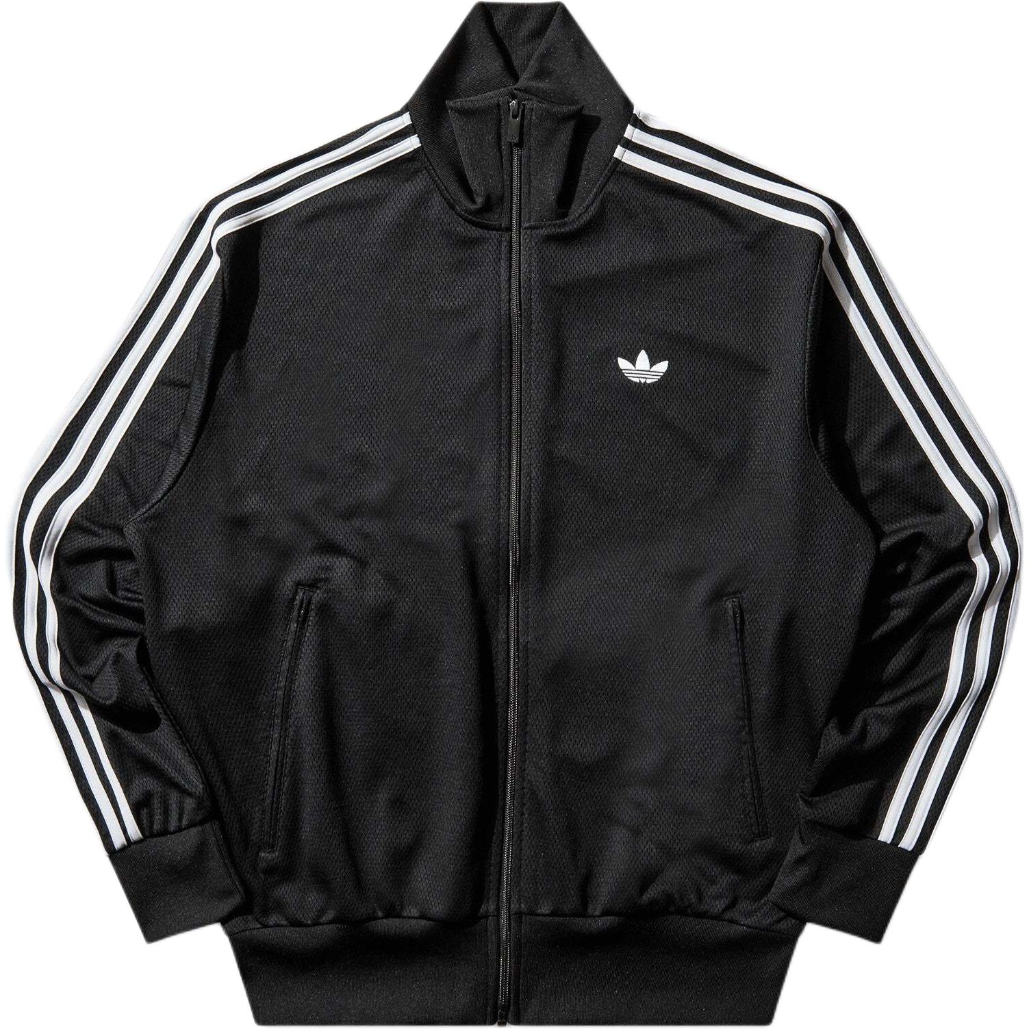 Adidas Originals Firebird Embroidered Logo Zip High Neck Long Sleeve Jacket Men jackets KE0782 M