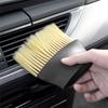 2PCS Car Interior Cleaning Tool Auto Air Conditioner Air Outlet Clean Brush Car Crevice Dust Removal Soft Brush Detail Brushes