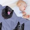 Belgian Shepherd Groenendael Throw Blanket Thins Bed linens Summer Beddings Cute Blankets