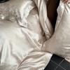 Pure Cotton Bedding Four-piece European Classical Simple Skin-friendly Breathable Bed Sheet Quilt Cover Pillowcase Kit