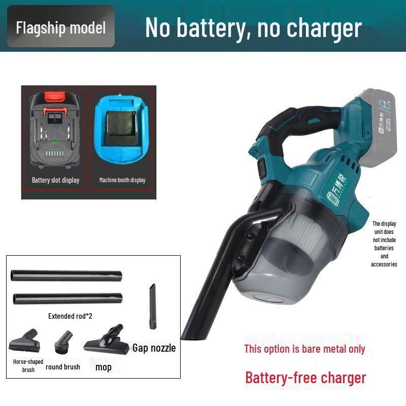 

High-Power Wireless Auto & Home Vacuum Cleaner - Strong, Automatic Dust Collector