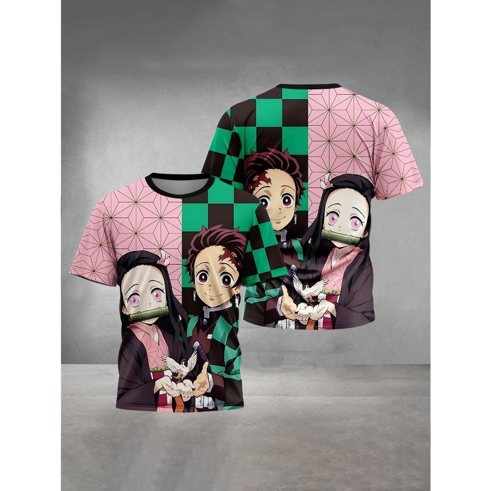 3D Print HOT Anime D-DemonS S-SlayerS Baby Clothing  Male Outdoor Clothes for Children Boy Girl Child T-Shirt Top