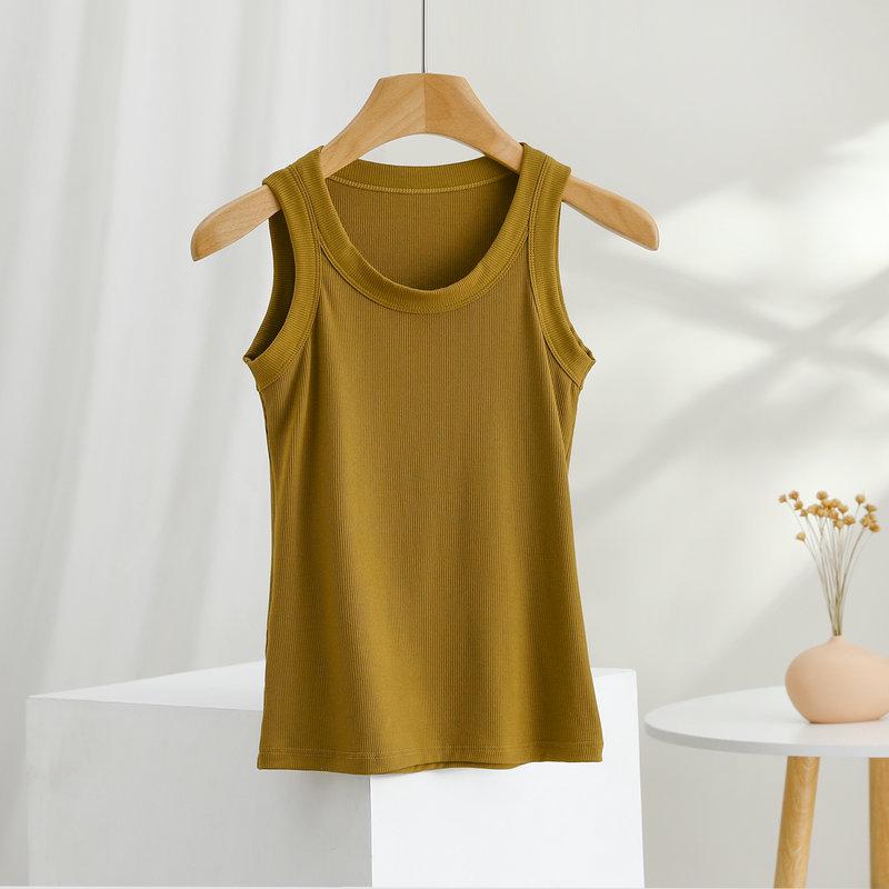 

Женский тонкий жилет с подтяжками 2024 года с нитками, защищающий от воздействия внешней среды: Универсальная верхняя одежда/нижнее белье без рукавов для весны и лета XL