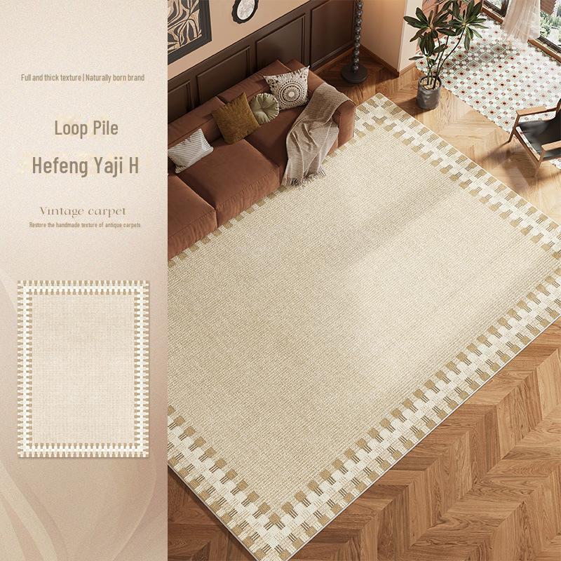2024 Antique-Style Waterproof and Dirt-Resistant Luxury Carpet for Living Room and Bedroom