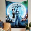 Tim Burtons Corpse Bride Puppet Animated Films Hanging Bohemian Tapestry Home Decoration Hippie Bohemian Divination Home Decor