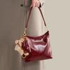 Light Luxury High-End Red Bag Atmospheric Bride Wedding Handbag Trendy Versatile Fashion Shoulder Bag
