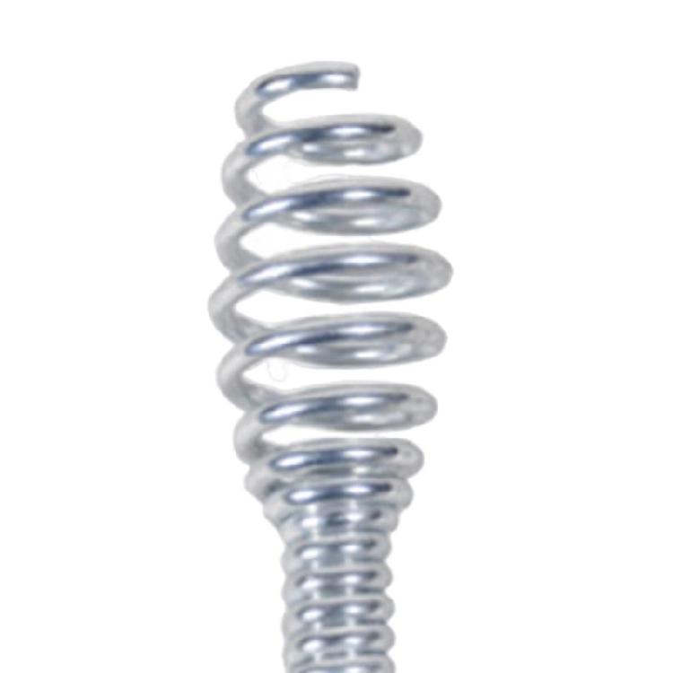 Abflussreiniger Kombi-Schneidkopf-Set, Edelstahlfeder Automatische Verriegelung Abflussbagger-Schneidkopf-Zubehör