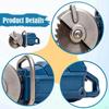 Mini Chainsaw Keychain Tiny Handheld Gadget Trendy Garden Tool Keyring Purse Charm for