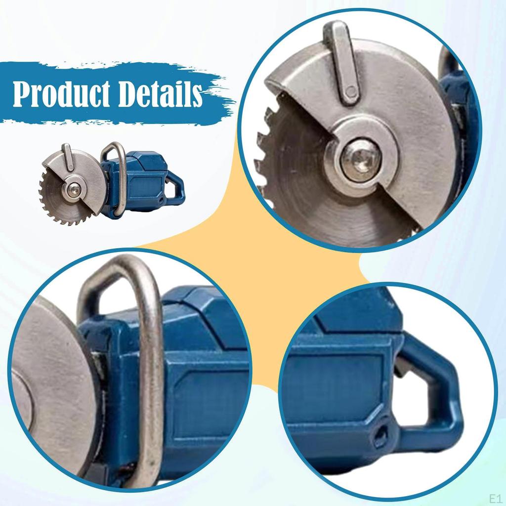 Mini Chainsaw Keychain Tiny Handheld Gadget Trendy Garden Tool Keyring Purse Charm for