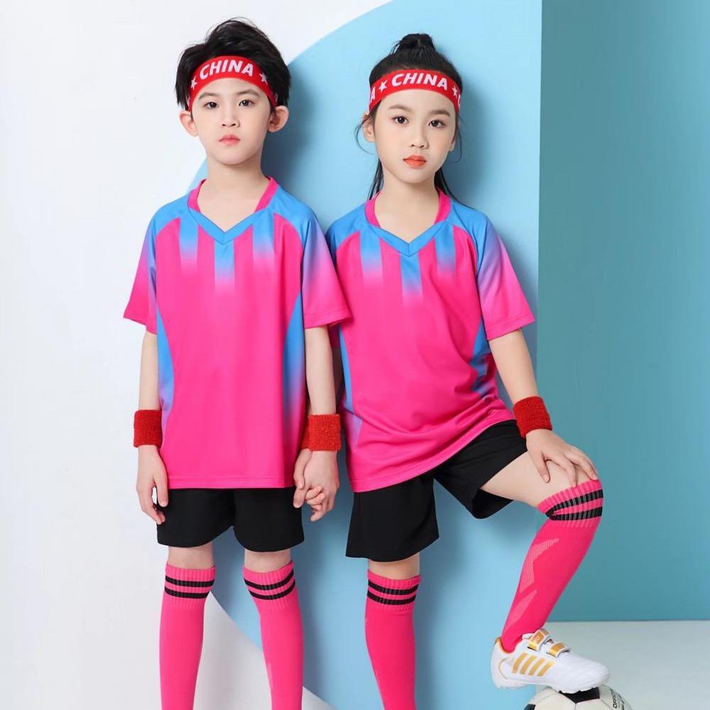 Summer New Soccer Training Uniform Men'S And Women'S Suit Adult Children Team Competition Training Uniform Jersey Fb07