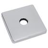 Square Shower Arm Cover Plate Universal Decorative Extra Large Stainless Steel Shower Arm Flange for Bathroom