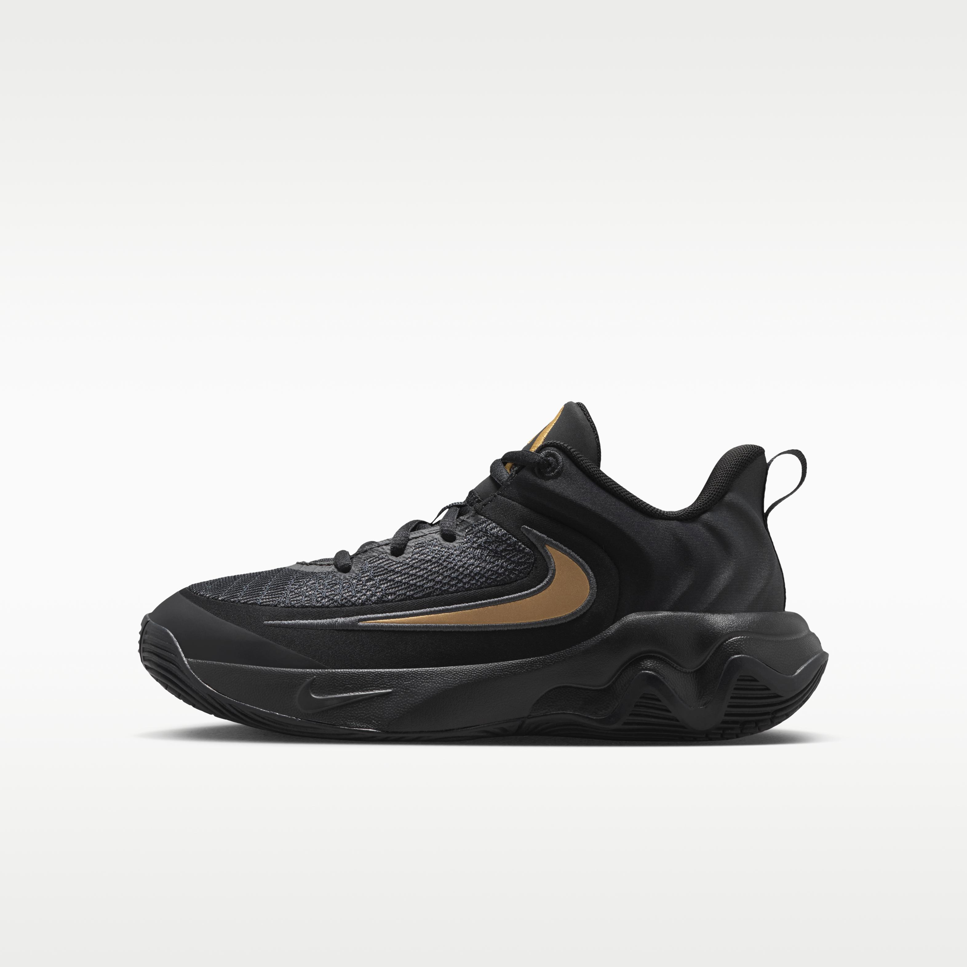 Nike Giannis Immortality 4 Black Metallic Gold (GS) 37.5