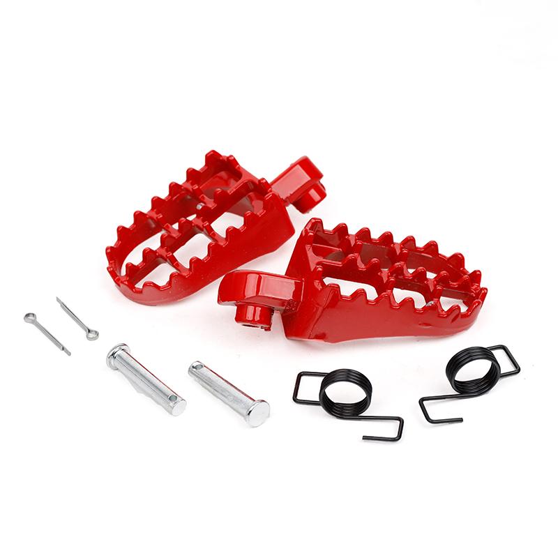 Motorcycle Foot Pegs Rests Footpegs For XR50R CRF50 CRF70 CRF80 CRF100F Motorbike Foot Rests Chinese Dirt Pit