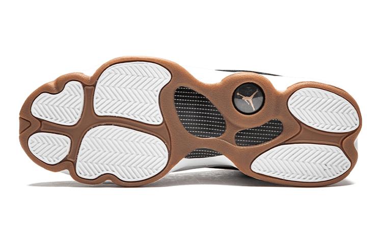 Jordan 13 Retro Negro Blanco Goma GS 439358-021