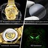 OLEVS Marke Uhren Automatische Mechanische Uhr Hohl Herrenuhr Männer
