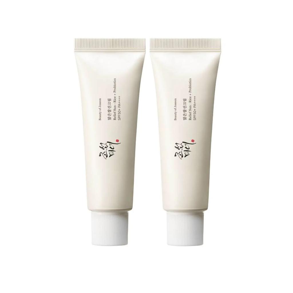 Beauty of Joseon Relief Sun: Rice + Probiotics (SPF50+ PA++++) 50mL*2ea