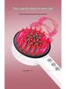 Electric EMS Microcurrent Comb with Red and Blue Light for Cross-border Massage and Liquid Application