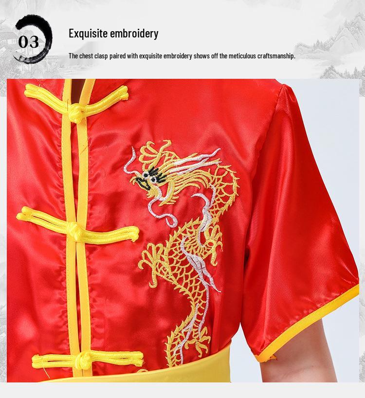 Kids' Wushu and Kung Fu Performance Uniforms: Dragon & Lion Dance, Tai Chi Costumes