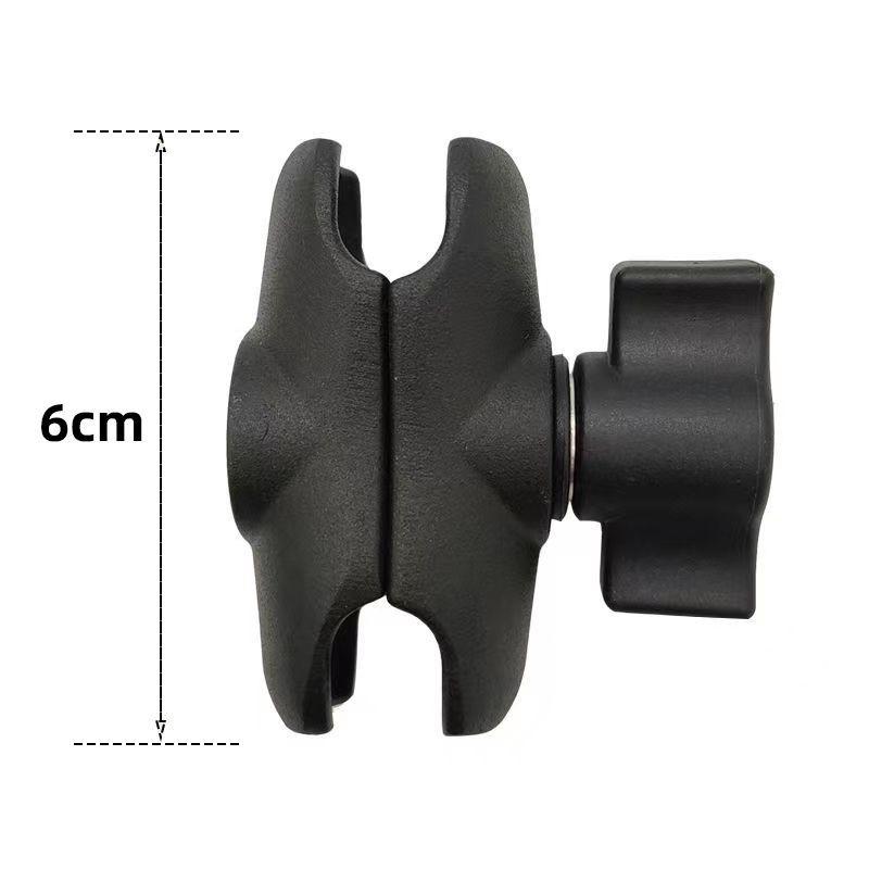 6/9/15CM Ram Mount Destek 1 İnç 25mm Bilyalı Çift Soketli Kol Tutucu ile Uyumlu Motosiklet Aksiyon Kamerası Kelepçesi Sigorta Tutucuları1