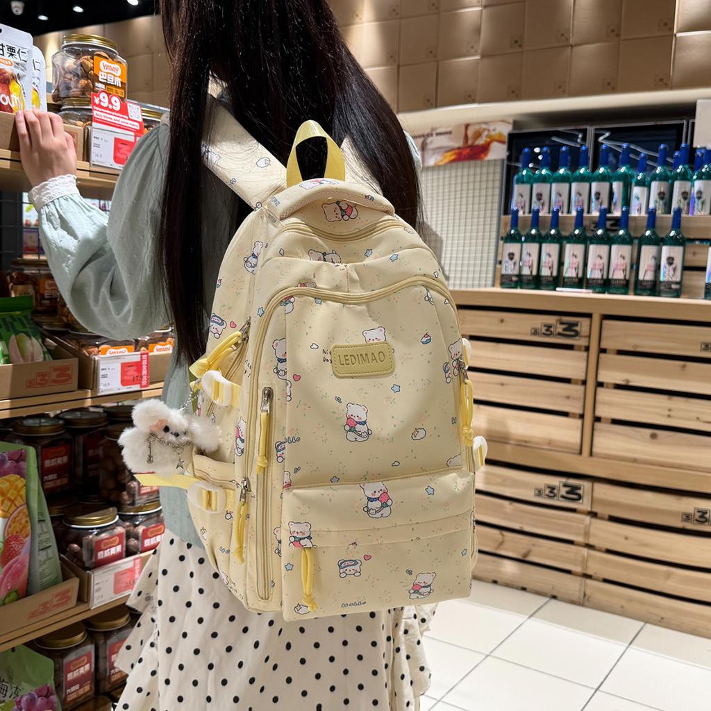 Schoolbag Japanese high-value Mori junior high school high school student backpack College style girl schoolbag lightweight primary school travel