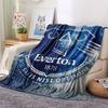 1PC Everton F.C Patterned Flannel Blanket Suitable For All Seasons for Home Decor Warmth and Comfort Gifts Holiday Present