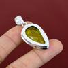 Faceted Lemon Topaz Pendant Handmade Gemstone Pendant 925 Sterling Silver Pendant Lemon Topaz Jewelry Birthstone Pendant Gifts for Mother