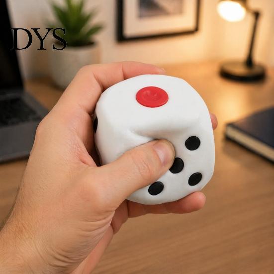 Stress Reduction Tools 1/2Pcs Giant Dice Relief Toy, Squeeze Toy for Focus Anxiety Gadget Aid & Reduction, Relaxation Cube Sensory