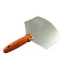Curved Stainless Steel Spatula and Plastic Scraping Tool for Plastering and Wall Finishing, Free Shipping
