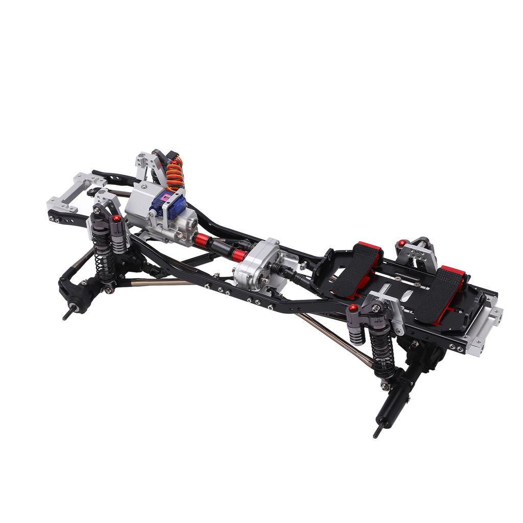 RC Frame 1Celsius10 Climbing Car 313mm Wheelbase Dual Speed High Low Gear Frame Set with Front Bumper