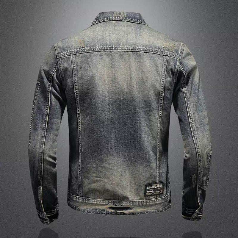 Men's Fashion Jackets: Cool Denim Workwear & Loose Casual Tops for Autumn, Winter, and Spring