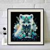 New Arrival 5D DIY Full Circle Diamond Painting "Little Fox Shape" Embroidery Cross Stitch Home Decor Gift