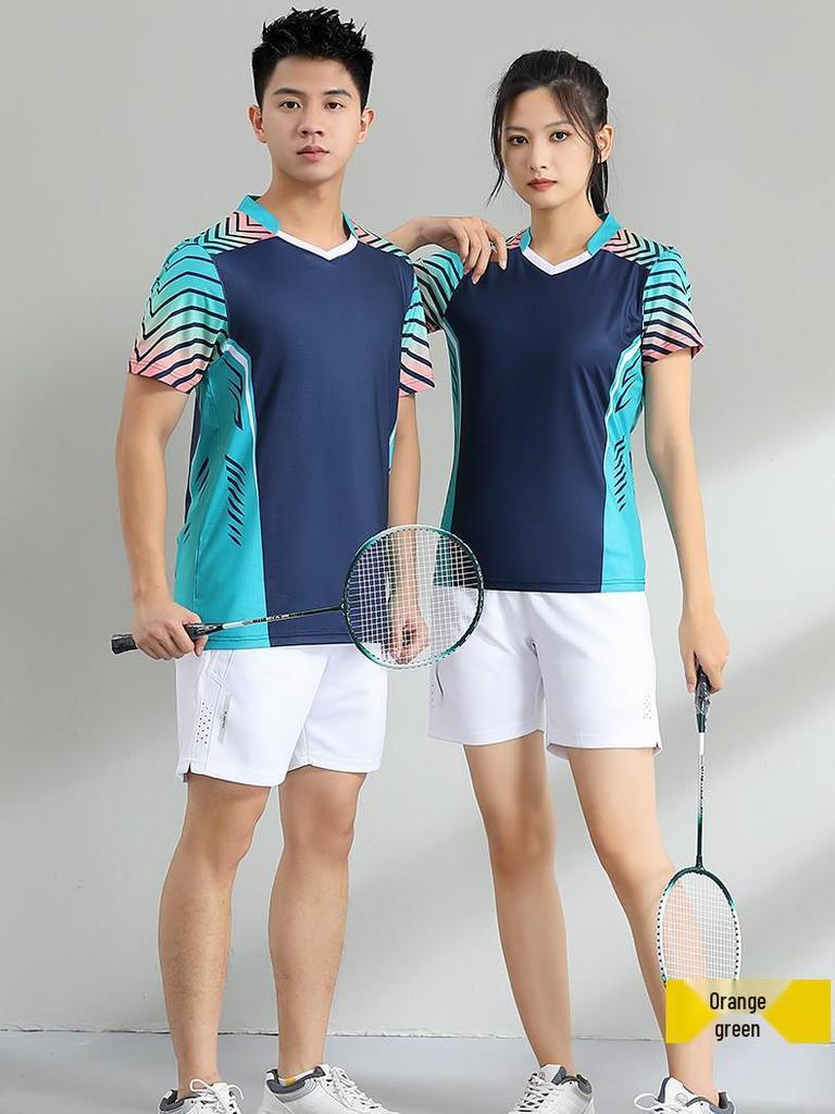 Unisex Quick-Dry Breathable Badminton Competition Top
